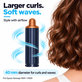 Kratek nastavek za kodranje za Dyson Airwrap HS01, HS05, 40 mm, Prussian Blue / Rich Copper