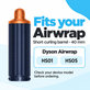 Kratek nastavek za kodranje za Dyson Airwrap HS01, HS05, 40 mm, Prussian Blue / Rich Copper