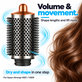 Velika okrogla krtača za volumen za Dyson Airwrap HS01, HS05, Nickel / Copper