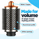 Velika okrogla krtača za volumen za Dyson Airwrap HS01, HS05, Nickel / Copper