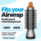 Majhna okrogla krtača za volumen za Dyson Airwrap HS01, HS05, Nickel / Copper