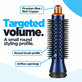 Majhna okrogla krtača za volumen za Dyson Airwrap HS01, HS05, Prussian Blue / Rich Copper
