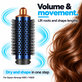 Srednja okrogla krtača za volumen za Dyson Airwrap HS01, HS05, Prussian Blue / Rich Copper