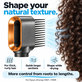 Glavnik s širokimi zobmi za Dyson Airwrap HS01, HS05, Nickel / Copper