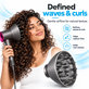 Difuzor za Dyson Supersonic HD01, HD03, HD07, HD15, HD16, Black / Nickel