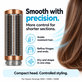 Majhna čvrsta gladilna krtača za Dyson Airwrap HS01, HS05, HS08, Nickel / Copper