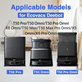 Stranska krtača, 2 kos za Ecovacs Deebot T50 Omni, T50 Pro Omni, X8 Omni, T50 Max, T50 Max Pro Omni, X5 Omni, X5 Pro Omni