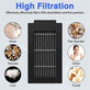 HEPA filter, 2 kos za Ecovacs Deebot T50 Omni, T50 Pro Omni, T50 Max, T50 Max Pro Omni