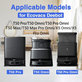 Krpa za brisanje, 2 kos za Ecovacs Deebot T50 Omni, T50 Pro Omni, T50 Max, T50 Max Pro Omni, T30c, T30c Omni, X5 Omni, X5 Pro Omni