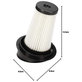 Filter za prah, 2 kos za Rowenta RH6545