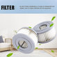 HEPA filter, 2 kos za Xiaomi Jimmy H9 Pro, JV85, JV85 Pro