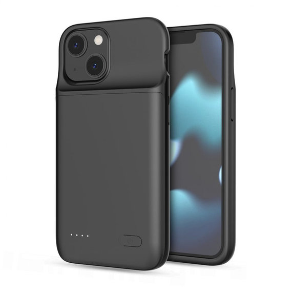 Powerbank Powercase 4700mAh za iPhone 12 Mini / 13 Mini, črna, Tech-Protect