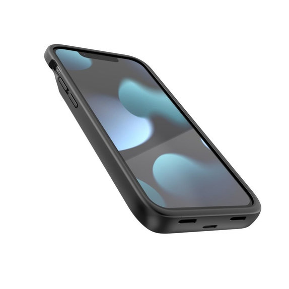 Powerbank Powercase 4700mAh za iPhone 12 Mini / 13 Mini, črna, Tech-Protect