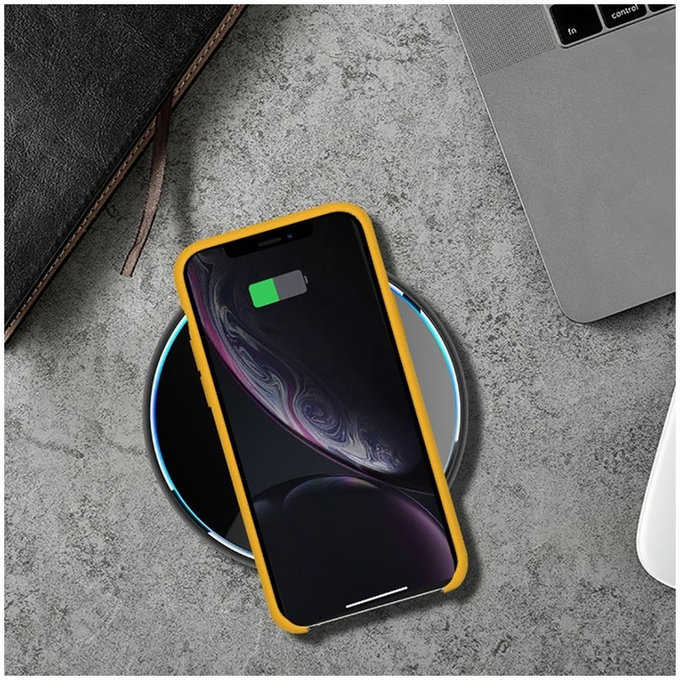 Brezžični polnilnik QI15W-C1 15W, bela, Tech-Protect