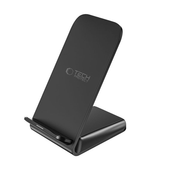 Brezžični polnilnik QI15W-S2 15W, črna, Tech-Protect