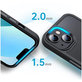 Ovitek MagMat MagSafe za iPhone 13 Mini, Matte Black, Tech-Protect