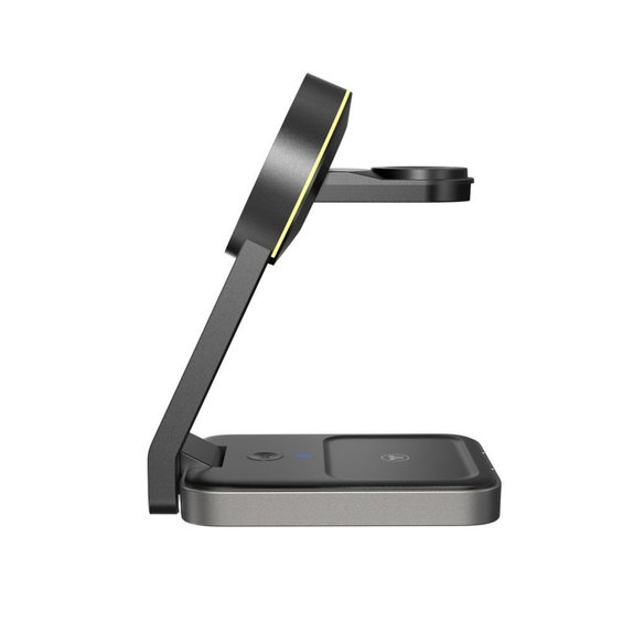 Brezžični polnilnik QI15W-A28 3IN1 Magnetic MagSafe, črna, Tech-Protect
