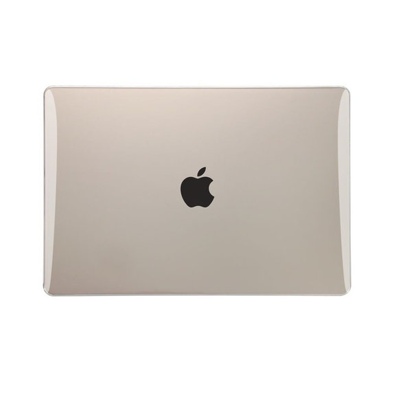Ovitek Smartshell za MacBook Air 15 M2-M5 2023-2026, Crystal Clear, Tech-Protect