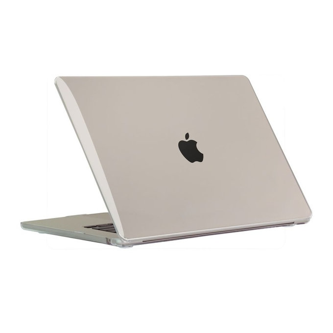 Ovitek Smartshell za MacBook Air 15 M2-M5 2023-2026, Crystal Clear, Tech-Protect