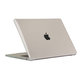 Ovitek Smartshell za MacBook Air 15 M2-M5 2023-2026, Crystal Clear, Tech-Protect