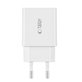 Omrežni polnilnik C35W 2-PORT PD 35W + USB-C Cable, bela, Tech-Protect