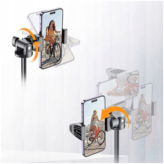 Selfie palica s stojalom L03S, bela, Tech-Protect