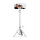 Selfie palica s stojalom L03S, bela, Tech-Protect