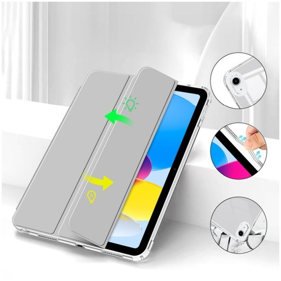 Ovitek Sc Pen Hybrid za iPad 10.9" 10 / 2022 / 11" 11 / 2025, siva, Tech-Protect