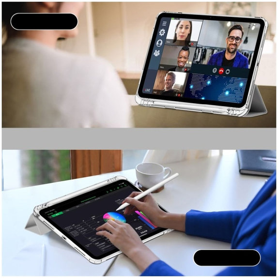 Ovitek Sc Pen Hybrid za iPad 10.9" 10 / 2022 / 11" 11 / 2025, siva, Tech-Protect