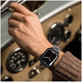 Pašček Stainless Line za Apple Watch 8 / 9 / 10 / 11 / SE / Ultra (44 / 45 / 46 / 49 mm), Titanium/Orange, Tech-Protect