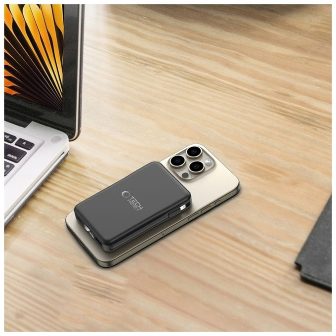Powerbank PB31 Lifemag MagSafe 10000mAh, črna, Tech-Protect