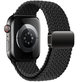 Pašček Nylonmag za Apple Watch 8 / 9 / 10 / 11 / SE / Ultra (44 / 45 / 46 / 49 mm), črna, Tech-Protect