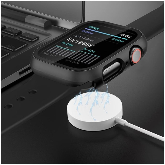 Pašček DEFENSE360 za Apple Watch 10 / 11 (46 mm), prozorna, Tech-Protect