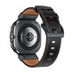 Pašček Delta Pro za Samsung Watch Ultra 1 / 2 2024-2026 (47 mm) Leather, črna, Tech-Protect