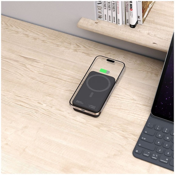 Powerbank PB12 Lifemag MagSafe 20000mAh, črna, Tech-Protect