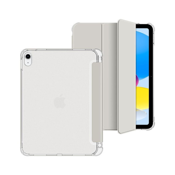 Ovitek Sc Pen Hybrid za iPad 10.9" 10 / 2022 / 11" 11 / 2025, Crystal Silver, Tech-Protect