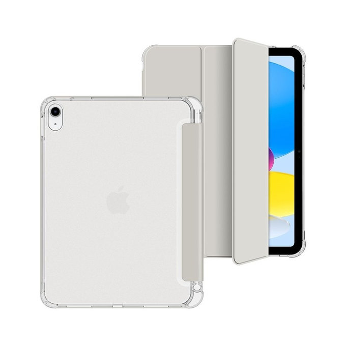 Ovitek Sc Pen Hybrid za iPad 10.9" 10 / 2022 / 11" 11 / 2025, Crystal Silver, Tech-Protect