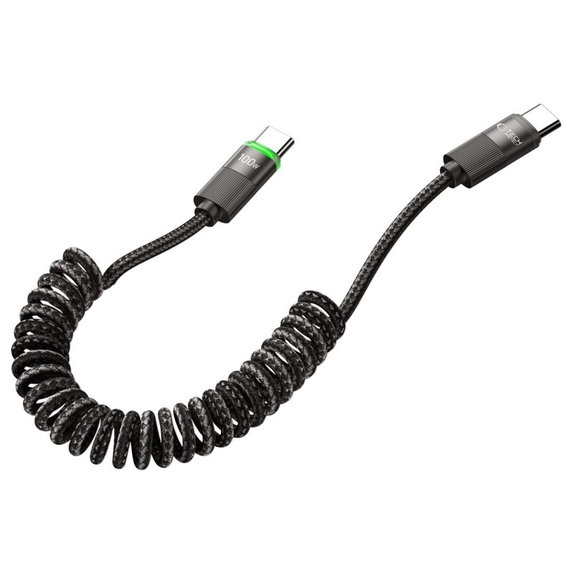 Kabel UB20T Ultraboost USB-C Cable PD 100W / 5A 180CM, črna, Tech-Protect