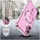 Ovitek MagFlex MagSafe za iPhone 16 Shiny Rose, Tech-Protect