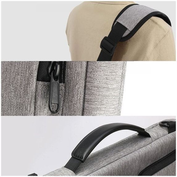 Ovitek za prenosnik Defender Bag 13-14, Crayon Grey, Tech-Protect