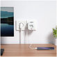 Omrežni polnilnik PCL3X4 Power Socket 2 USB & 2 USB-C & 3 Socket, bela, Tech-Protect