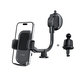 Avtomobilski nosilec V8 Universal Long Arm Dashboard & Windshield, črna, Tech-Protect