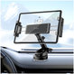 Avtomobilski nosilec V4 Universal Windshield & Dashboard for Tablet, črna, Tech-Protect