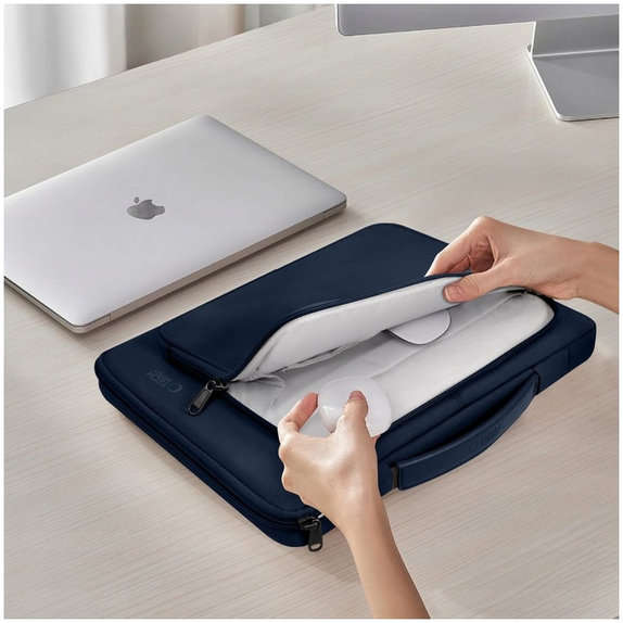 Ovitek za prenosnik Basic Bag 15-16, Navy Blue, Tech-Protect
