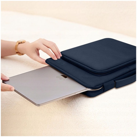 Ovitek za prenosnik Basic Bag 15-16, Navy Blue, Tech-Protect