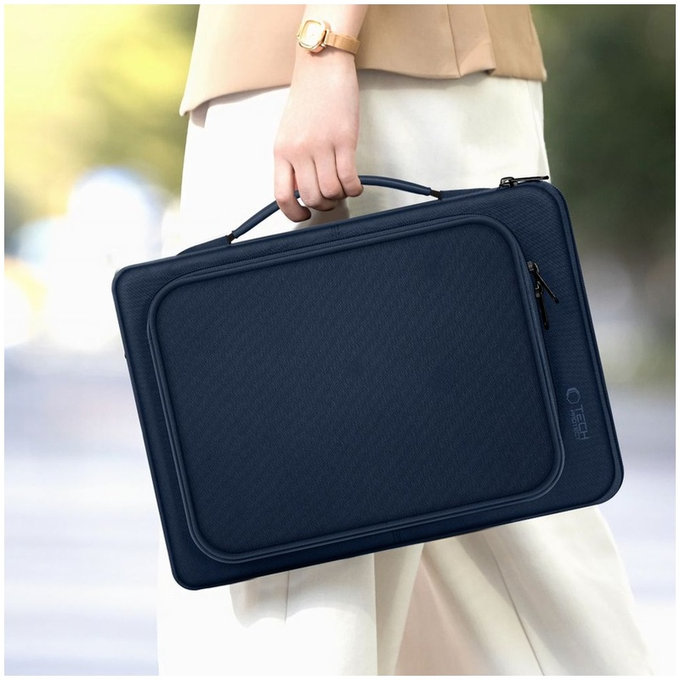Ovitek za prenosnik Basic Bag 15-16, Navy Blue, Tech-Protect