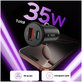 Avtopolnilnik CC02 2-PORT PD 35W / QC3.0, črna, Tech-Protect
