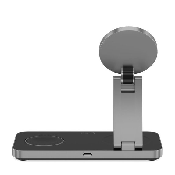 Brezžični polnilnik QI15W-A47 3IN1 Magnetic MagSafe, črna, Tech-Protect