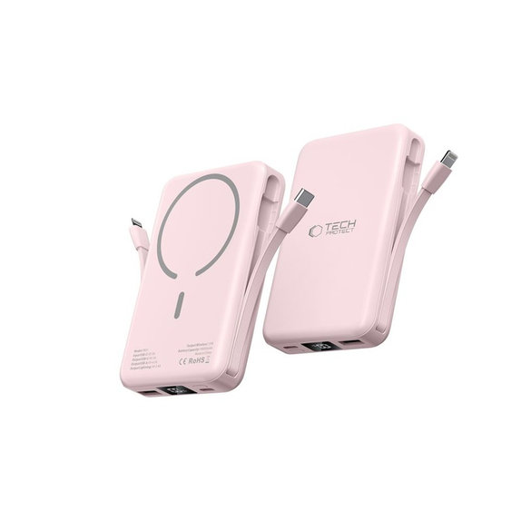 Powerbank PB31 Lifemag MagSafe 10000mAh, roza, Tech-Protect