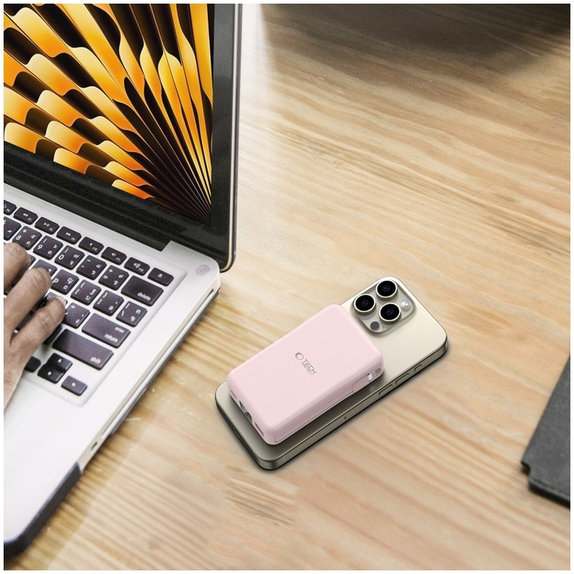 Powerbank PB31 Lifemag MagSafe 10000mAh, roza, Tech-Protect